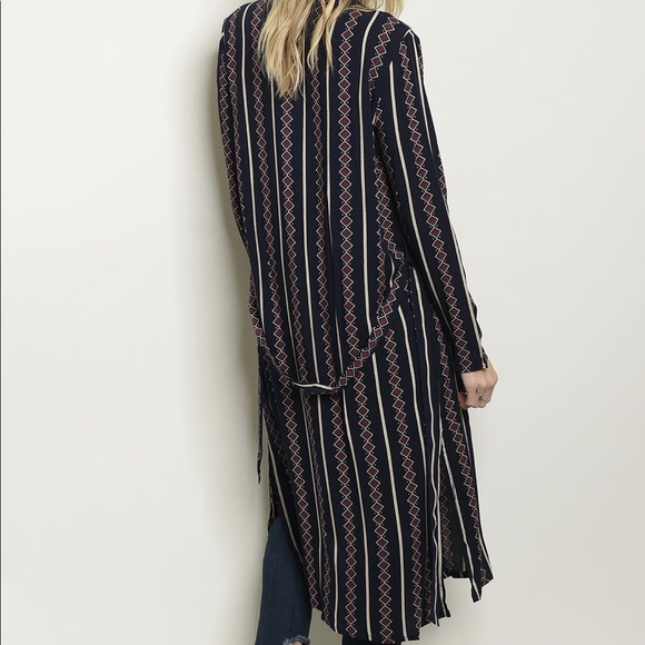 Navy Kimono - Picture 3 of 3